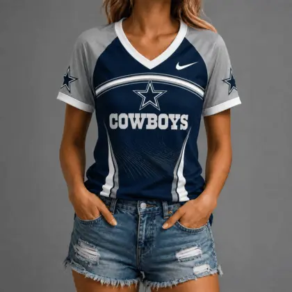 Dallas Cowboys | Premium NFL Victory Wave V-Neck TD