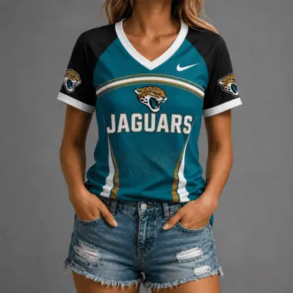 Jacksonville Jaguars | Premium NFL Victory Wave V-Neck TD