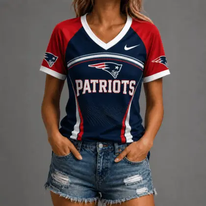 New England Patriots | Premium NFL Victory Wave V-Neck TD