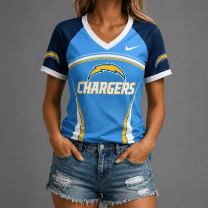 Los Angeles Chargers | Premium NFL Victory Wave V-Neck TD