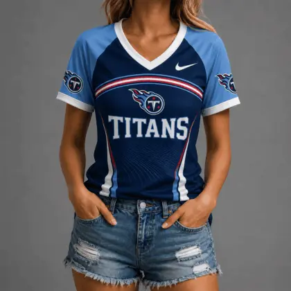 Tennessee Titans | Premium NFL Victory Wave V-Neck TD
