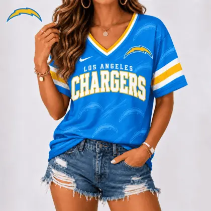 Los Angeles Chargers | Premium NFL Team Spirit V-Neck Shirt NY
