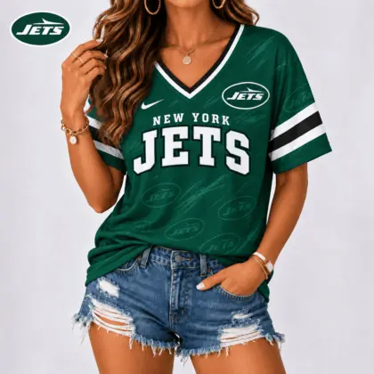 New York Jets | Premium NFL Team Spirit V-Neck Shirt NY
