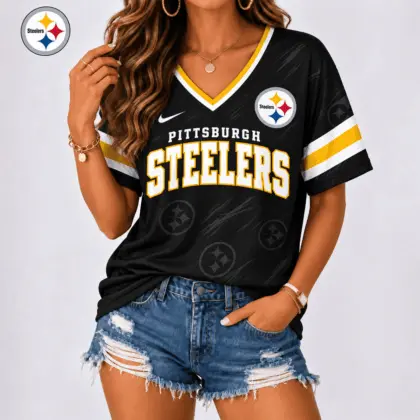Pittsburgh Steelers | Premium NFL Team Spirit V-Neck Shirt NY