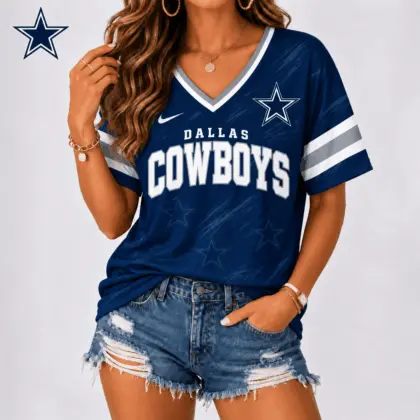 Dallas Cowboys | Premium NFL Team Spirit V-Neck Shirt NY