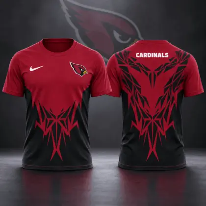 Arizona Cardinals | Premium NFL Football Club Tribal Graphic T-Shirt Fan Sports Apparel NDN