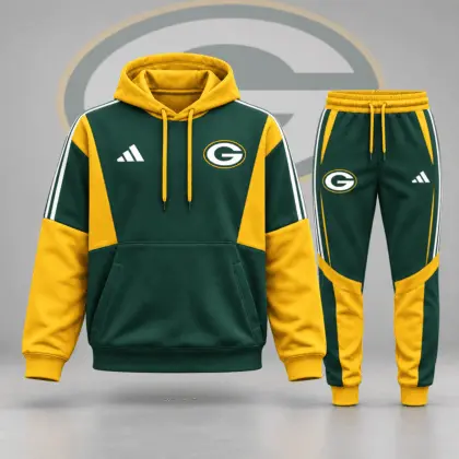 Green Bay Packers | Premium NFL Elite Performance Hoodie & Jogger Set NDN