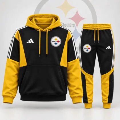 Pittsburgh Steelers | Premium NFL Elite Performance Hoodie & Jogger Set NDN