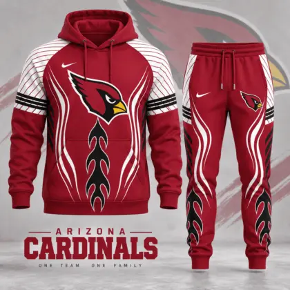 Arizona Cardinals | Premium NFL Dynamic Flame Performance Hoodie & Jogger Set NDN
