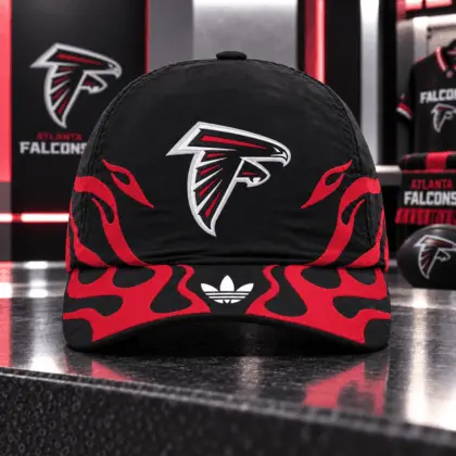 Atlanta Falcons | Premium NFL Flame Edition Game Day Adjustable Cap NDN