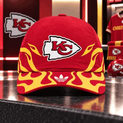 Kansas City Chiefs | Premium NFL Flame Edition Game Day Adjustable Cap NDN