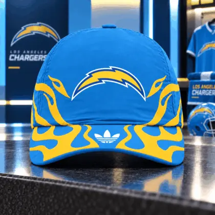 Los Angeles Chargers | Premium NFL Flame Edition Game Day Adjustable Cap NDN