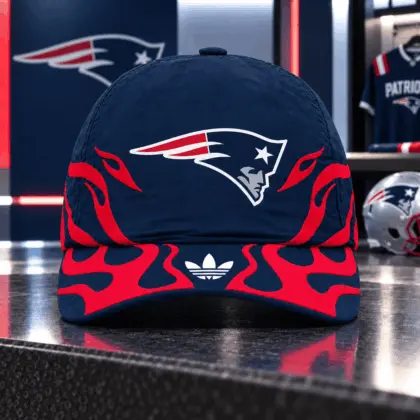 New England Patriots | Premium NFL Flame Edition Game Day Adjustable Cap NDN