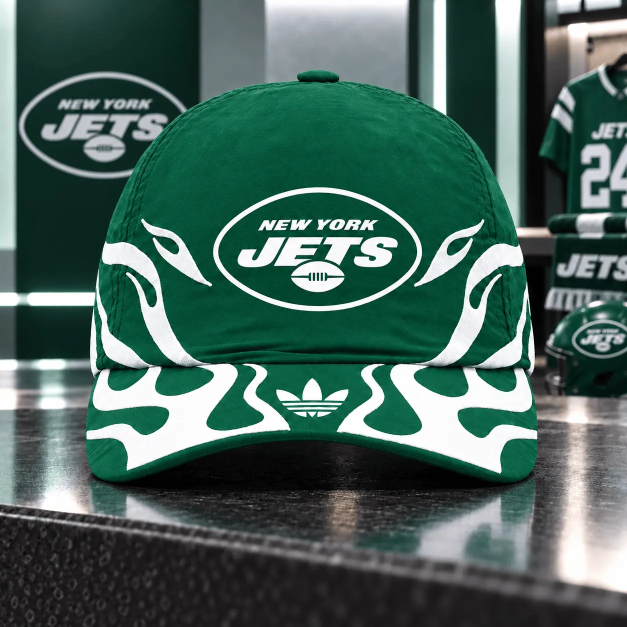 New York Jets | Premium NFL Flame Edition Game Day Adjustable Cap NDN
