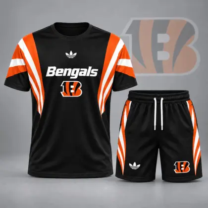 Cincinnati Bengals | Premium NFL Elite Performance T-Shirt & Shorts Set NDN
