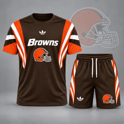 Cleveland Browns | Premium NFL Elite Performance T-Shirt & Shorts Set NDN