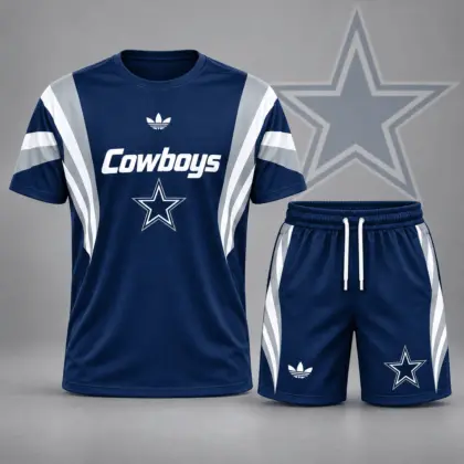 Dallas Cowboys | Premium NFL Elite Performance T-Shirt & Shorts Set NDN