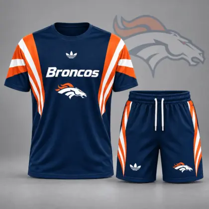Denver Broncos | Premium NFL Elite Performance T-Shirt & Shorts Set NDN