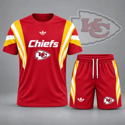Kansas City Chiefs | Premium NFL Elite Performance T-Shirt & Shorts Set NDN