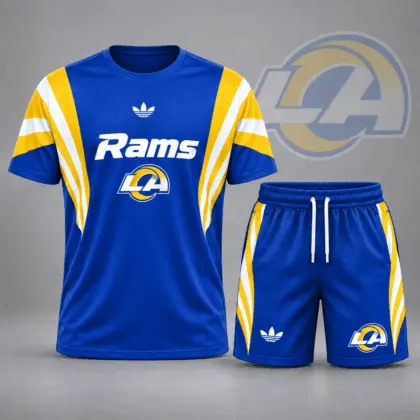 Los Angeles Rams | Premium NFL Elite Performance T-Shirt & Shorts Set NDN