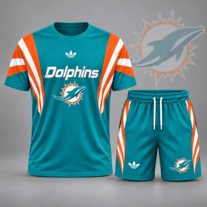 Miami Dolphins | Premium NFL Elite Performance T-Shirt & Shorts Set NDN