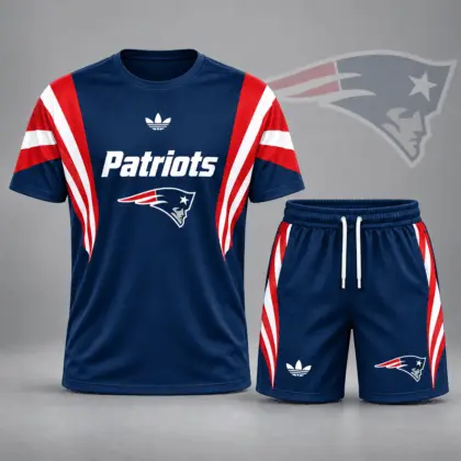 New England Patriots | Premium NFL Elite Performance T-Shirt & Shorts Set NDN