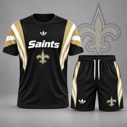 New Orleans Saints | Premium NFL Elite Performance T-Shirt & Shorts Set NDN