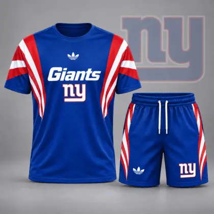 New York Giants | Premium NFL Elite Performance T-Shirt & Shorts Set NDN
