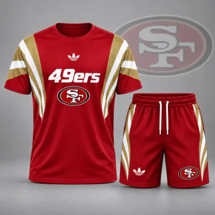 San Francisco 49ers | Premium NFL Elite Performance T-Shirt & Shorts Set NDN