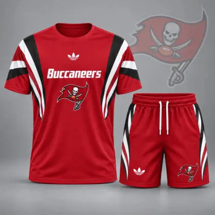 Tampa Bay Buccaneers | Premium NFL Elite Performance T-Shirt & Shorts Set NDN