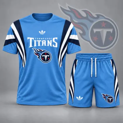 Tennessee Titans | Premium NFL Elite Performance T-Shirt & Shorts Set NDN