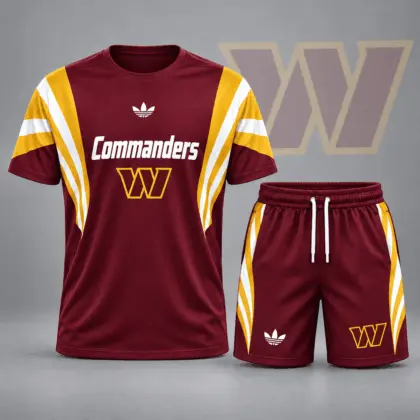 Washington Commanders | Premium NFL Elite Performance T-Shirt & Shorts Set NDN