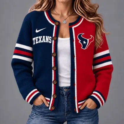 Houston Texans | Premium NFL Game Ready Cardigan NY