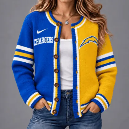 Los Angeles Chargers | Premium NFL Game Ready Cardigan NY