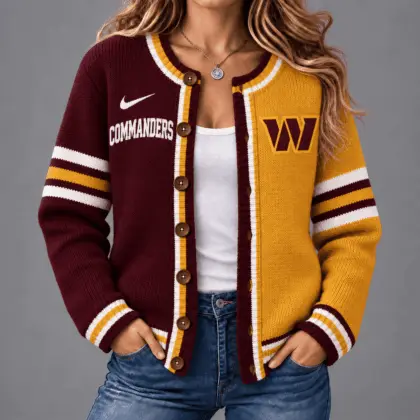 Washington Commanders | Premium NFL Game Ready Cardigan NY