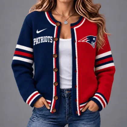 New England Patriots | Premium NFL Game Ready Cardigan NY