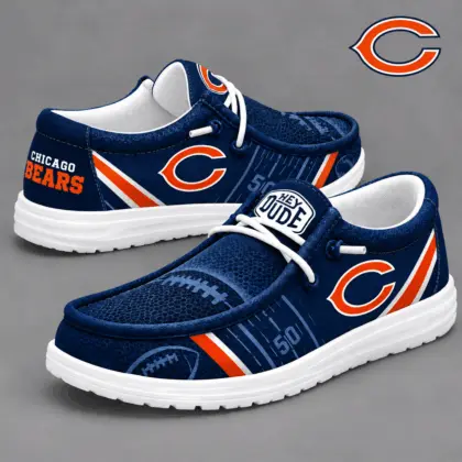 Chicago Bears | Premium NFL Team Ready Loafer Shoes NY