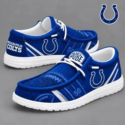 Indianapolis Colts | Premium NFL Team Ready Loafer Shoes NY