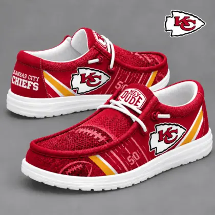Kansas City Chiefs | Premium NFL Team Ready Loafer Shoes NY