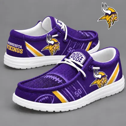 Minnesota Vikings | Premium NFL Team Ready Loafer Shoes NY