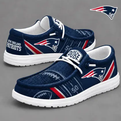 New England Patriots | Premium NFL Team Ready Loafer Shoes NY