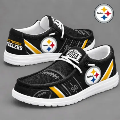 Pittsburgh Steelers | Premium NFL Team Ready Loafer Shoes NY