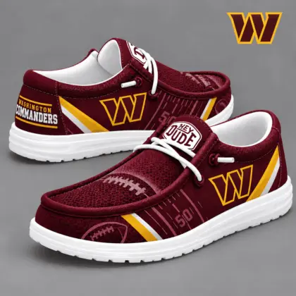 Washington Commanders | Premium NFL Team Ready Loafer Shoes NY