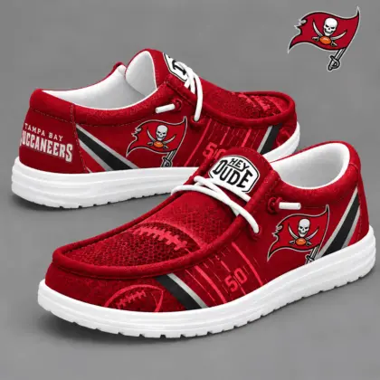 Tampa Bay Buccaneers | Premium NFL Team Ready Loafer Shoes NY