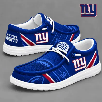 New York Giants | Premium NFL Team Ready Loafer Shoes NY
