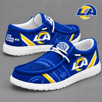 Los Angeles Rams | Premium NFL Team Ready Loafer Shoes NY
