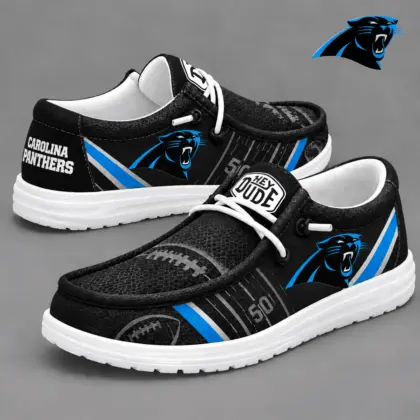 Carolina Panthers | Premium NFL Team Ready Loafer Shoes NY