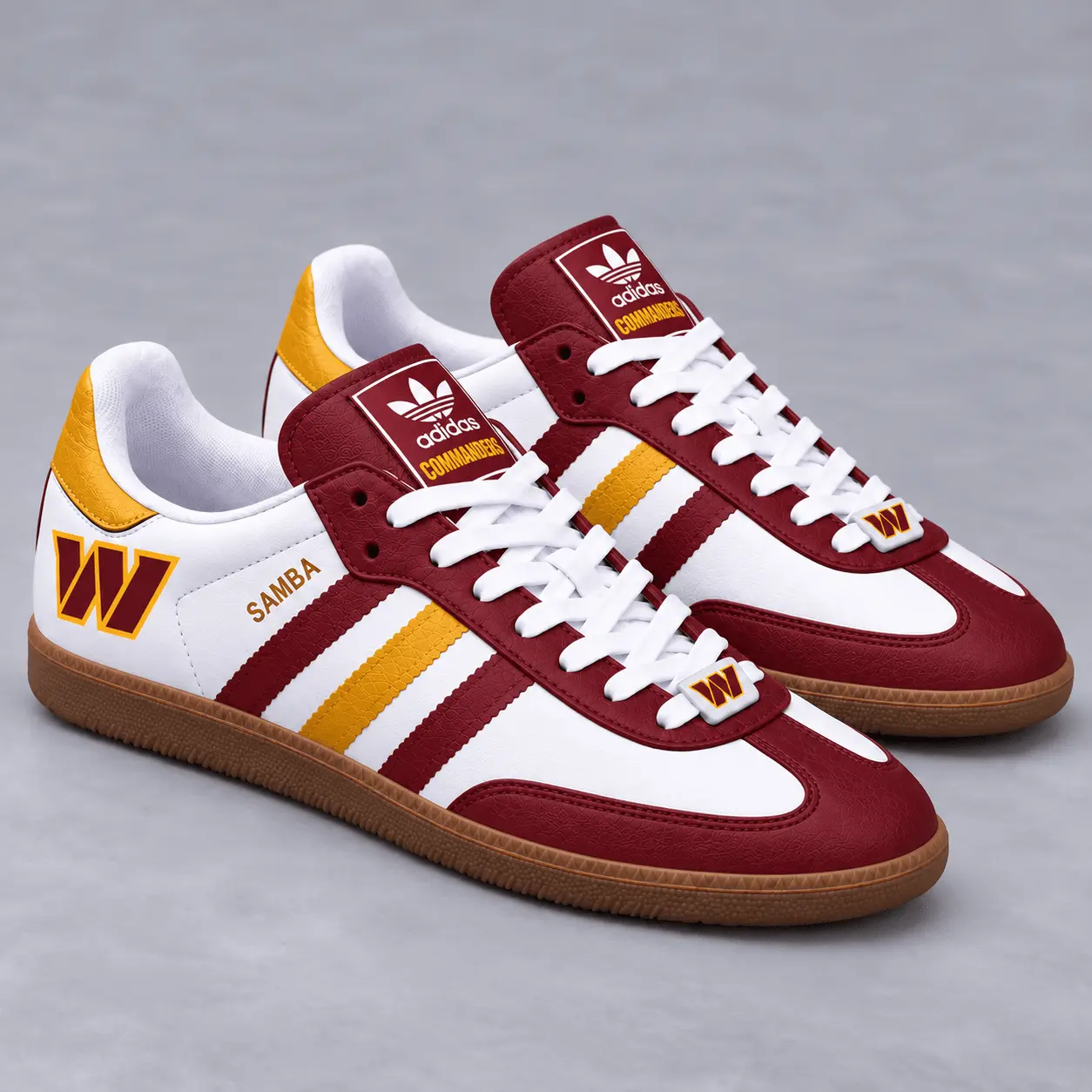 Washington Commanders | Premium NFL Game Day Samba Shoes NY