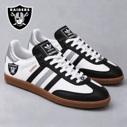 Las Vegas Raiders | Premium NFL Game Day Samba Shoes NY