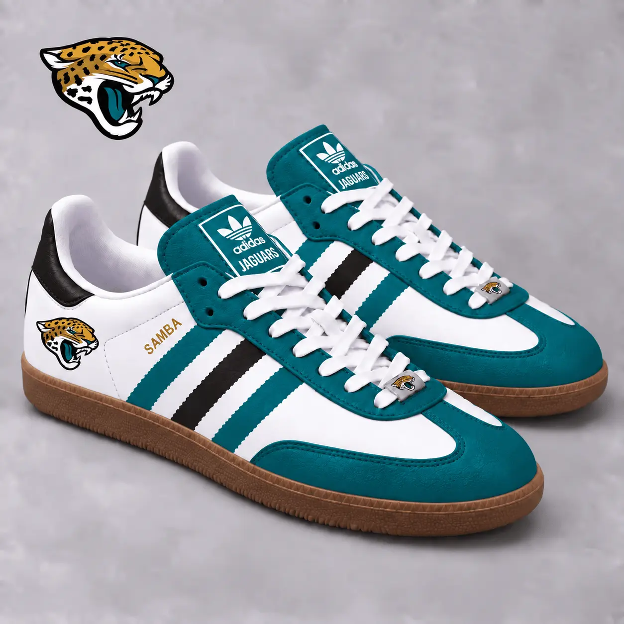 Jacksonville Jaguars | Premium NFL Game Day Samba Shoes NY